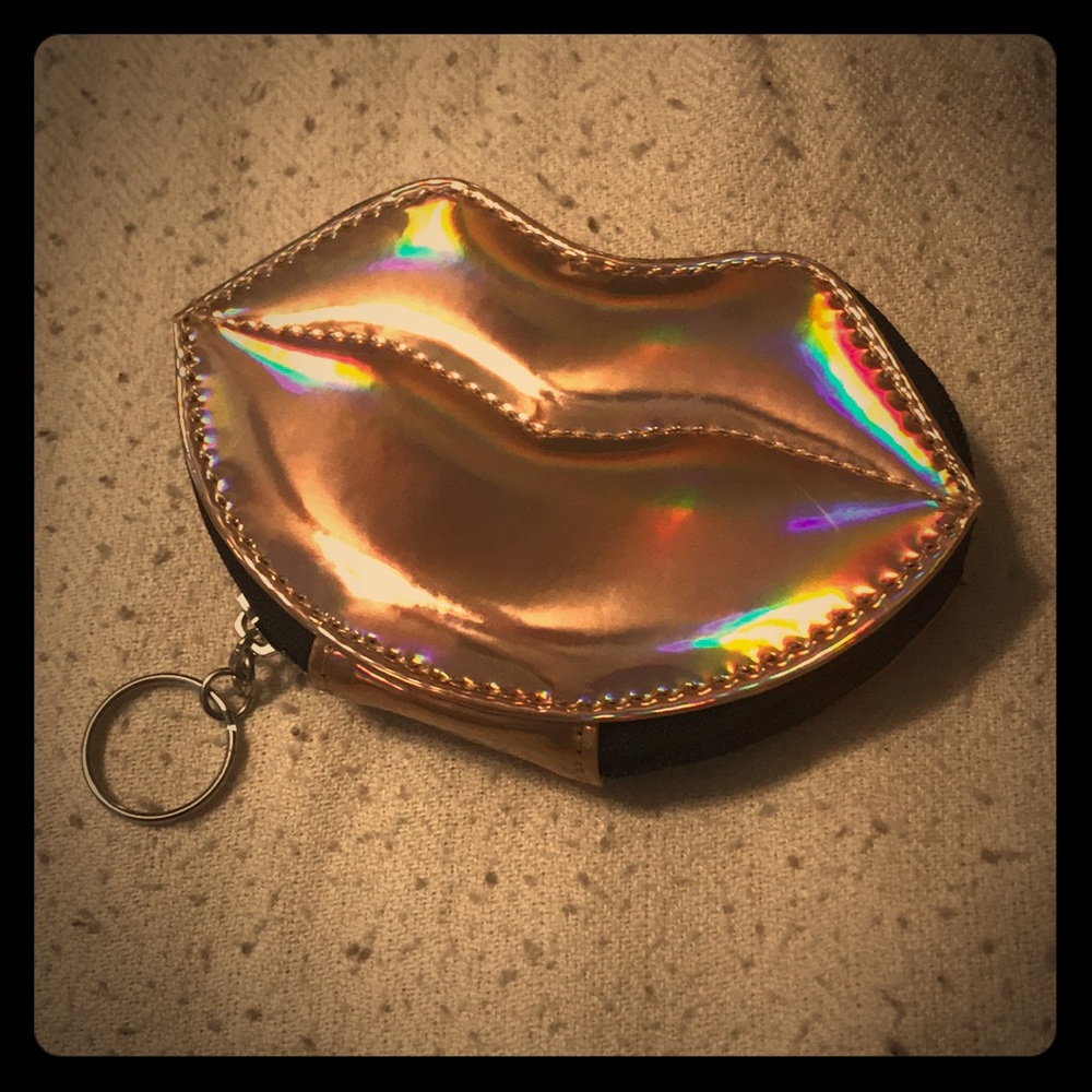 NYX Holographic-Pink lips Cosmetics Bag